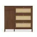 Tủ Giày Cánh Mở Kết Hợp Cánh Xoay Hiện Đại 1.35M | TG25 - Phong Cách Hiện Đại, Đa Năng Cho Lối Vào Đẳng Cấp