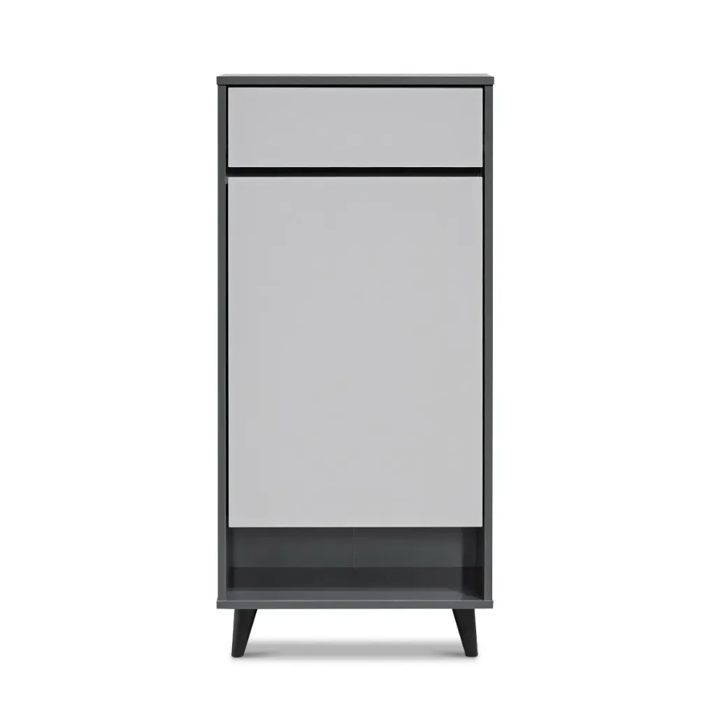 Tủ Giày Cánh Mở Hiện Đại 0.5M | TG33 – Giải Pháp Tiết Kiệm Diện Tích, Đa Năng Cho Phòng Khách Hiện Đại (Xám)