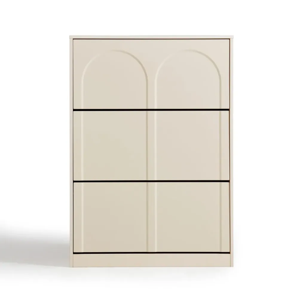 Tủ Giày Cánh Mở Hiện Đại | TG36 (0.8M, Trắng)