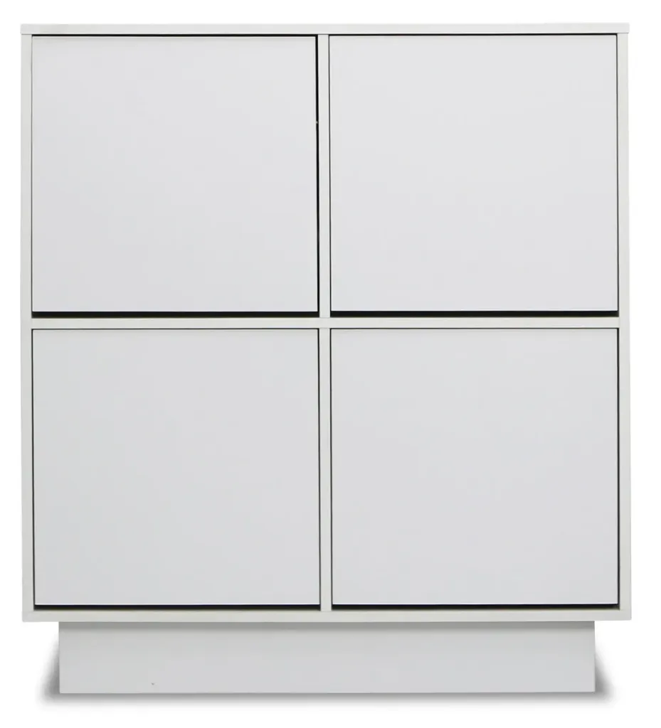 Tủ Giày Cánh Xoay Hiện Đại | TG08 (Trắng)