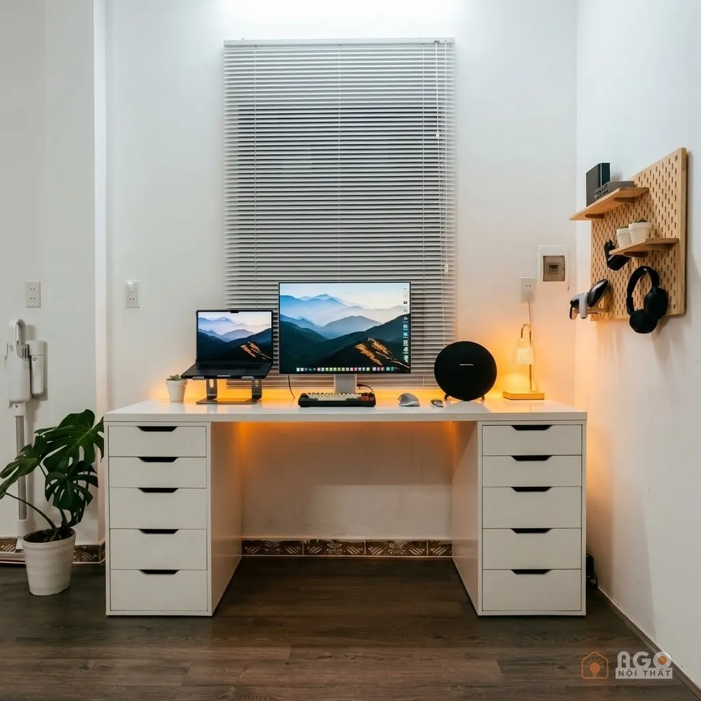 Bàn Làm Việc Phong Cách Ikea | IKEA01